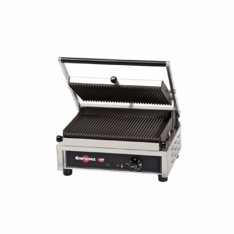 Krampoz GECID4IO Ribbed Panini Sandwich Heater