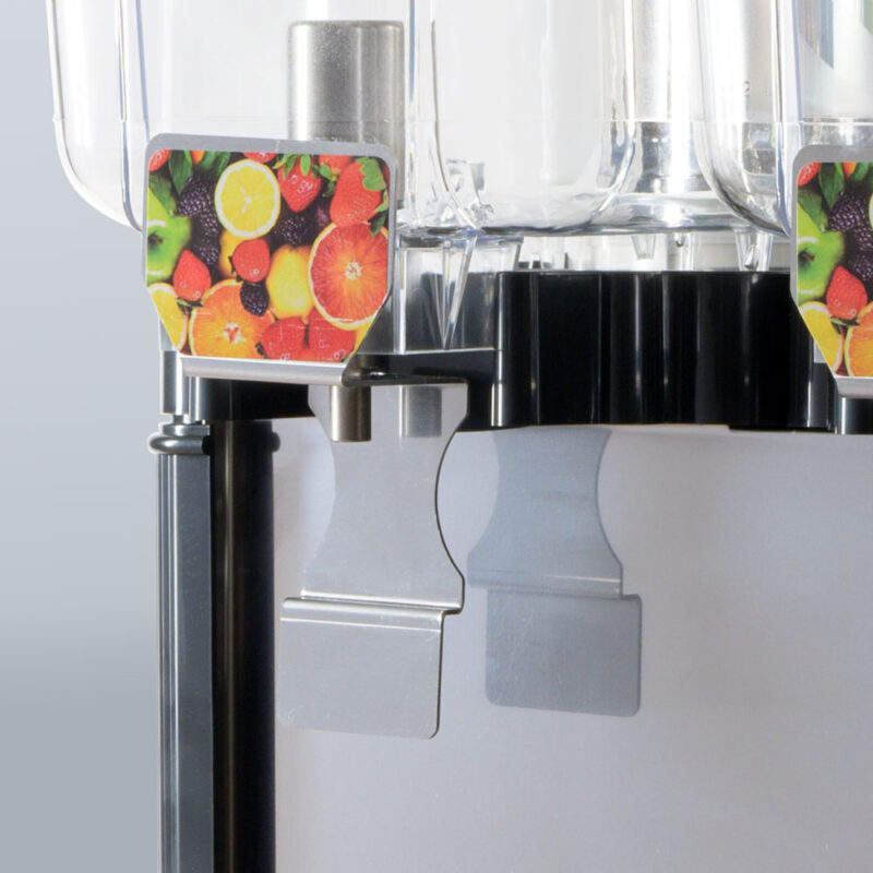 Italian drinks cooler with two basins - Image 4