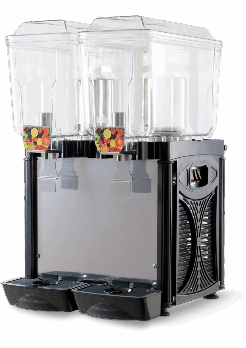 Italian drinks cooler with two basins - Image 2